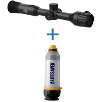 Тепловизионный прицел + портативный очиститель воды AGM Adder TS35-384 + LifeSaver Bottle (99-00016184)