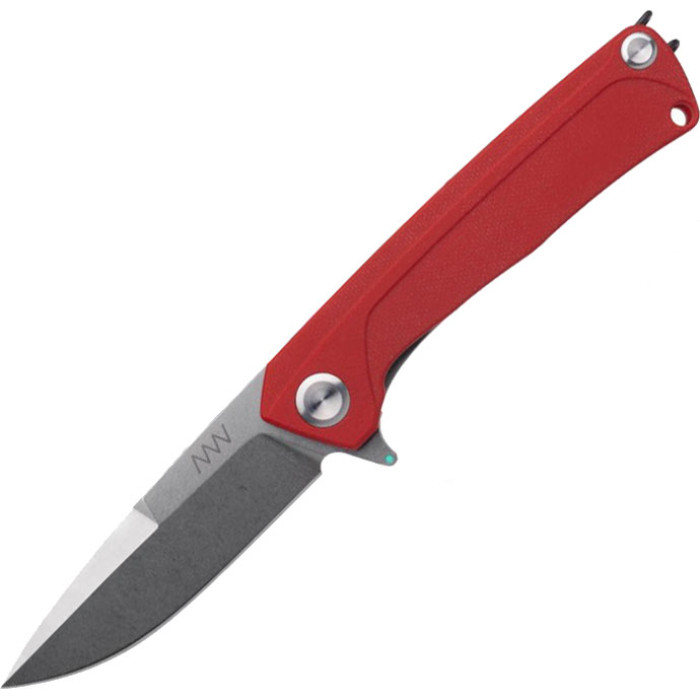 Ніж складаний Acta Non Verba Z100 Mk.II (stonewash, liner lock, plain) Red (ANVZ100-014)