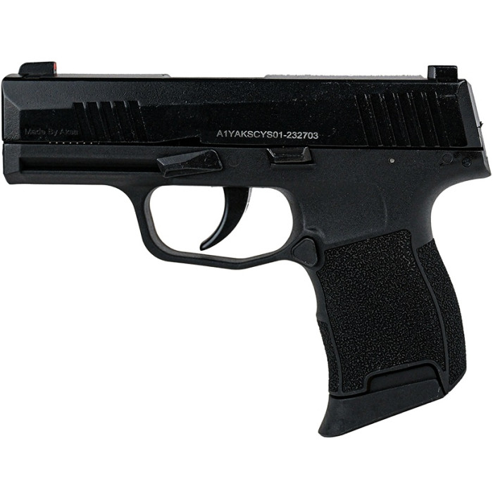 Пистолет сигнальный Aksa Arms AK21 CC-01 cal.9 PAK (Sig Sauer P365) Black (AK21 CC-01 Black)
