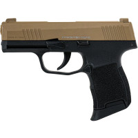 Пистолет сигнальный Aksa Arms AK21 CC-02 cal.9 PAK (Sig Sauer P365) Black/Tan (AK21 CC-02 Black/Tan)