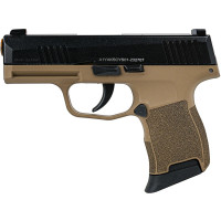 Пистолет сигнальный Aksa Arms AK21 CC-03 cal.9 PAK (Sig Sauer P365) Tan/Black (AK21 CC-03 Tan/Black)