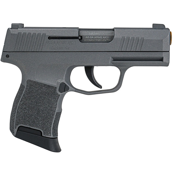 Пістолет сигнальний Aksa Arms AK21 CC-04 cal.9 PAK (Sig Sauer P365) Grey (AK21 CC-04 Grey)