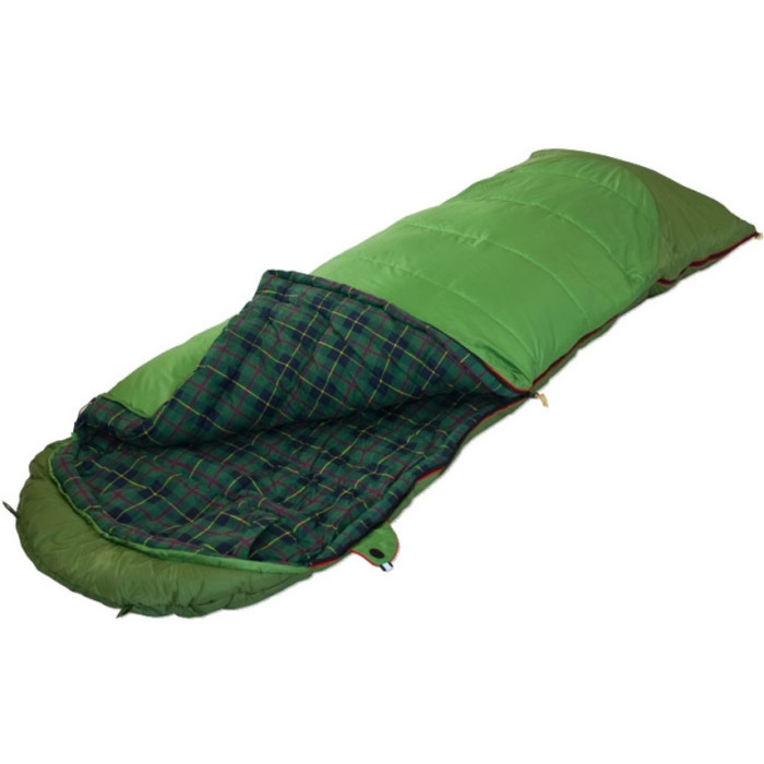 Спальник Alexika Siberia Plus Green Left Zip (9252.01012)