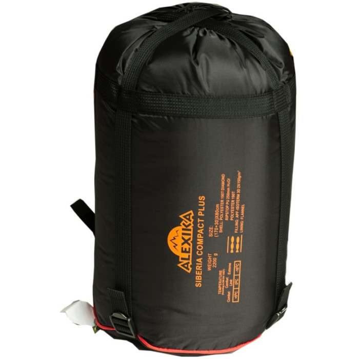 Спальний мішок Alexika Siberia Compact Plus Green Left Zip (9272.01012)
