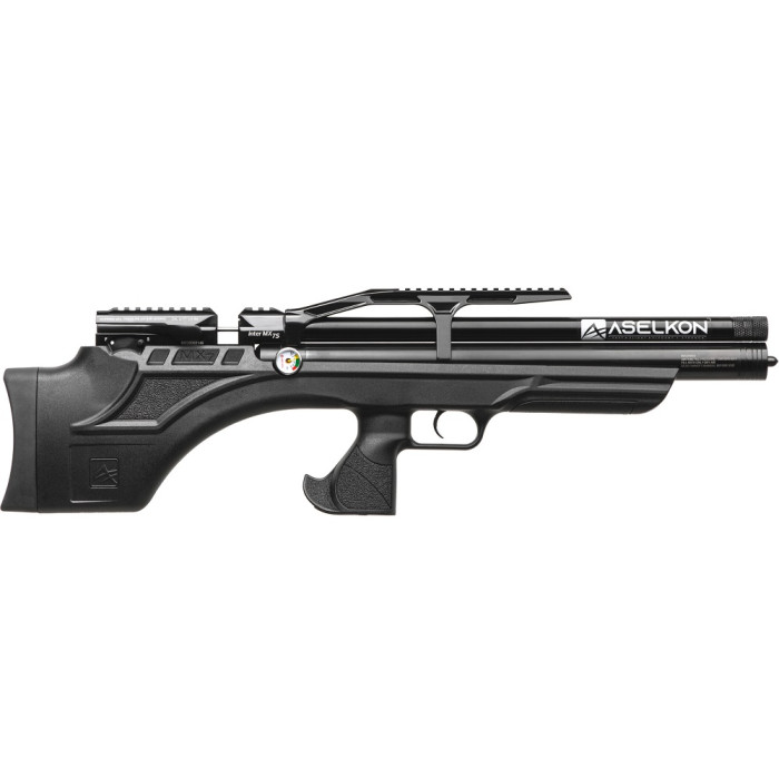 Пневматична PCP гвинтiвка Aselkon MX7-S Black кал. 4.5 (1003372)