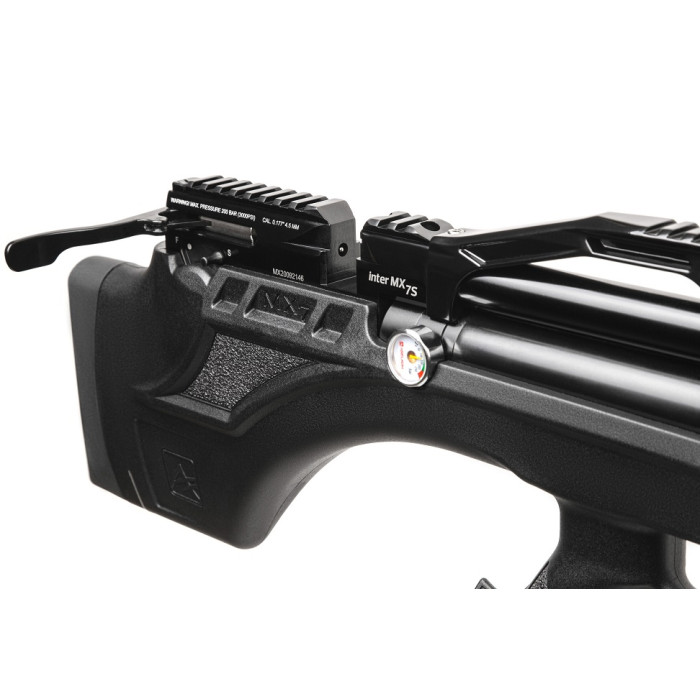 Пневматична PCP гвинтiвка Aselkon MX7-S Black кал. 4.5 (1003372)