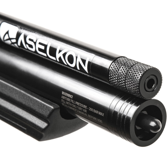 Пневматична PCP гвинтiвка Aselkon MX7-S Black кал. 4.5 (1003372)