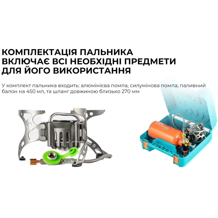 Мультипаливний пальник BRS (BRS-8A)