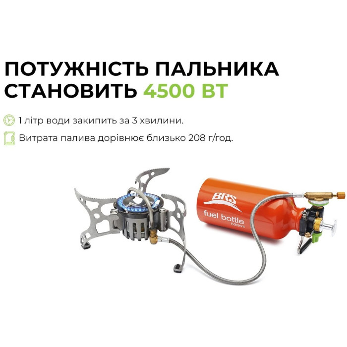 Мультипаливний пальник BRS (BRS-8A)