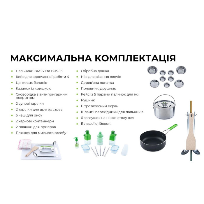 Кемпінгова кухня BRS (BRS-96)