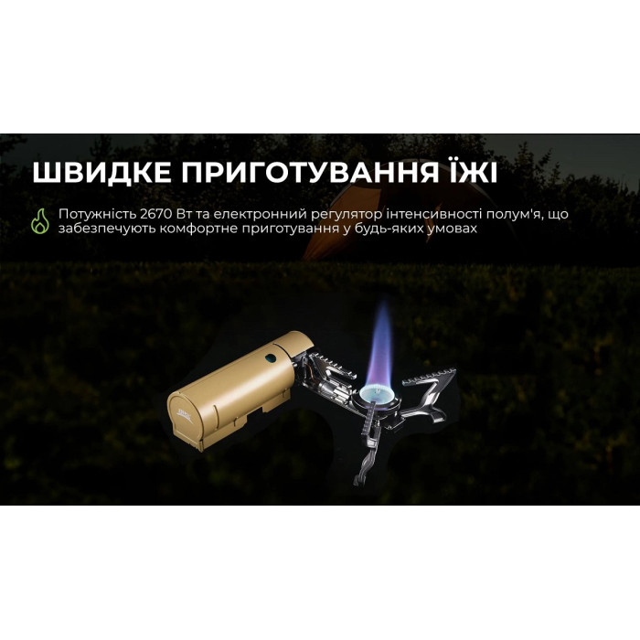 Газовий пальник BRS Green (BRS-99b)