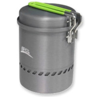 Набір туристичного посуду (каструля + сковорідка) BRS TS19B, 1.7L, алюміній (BRS-TS19B)