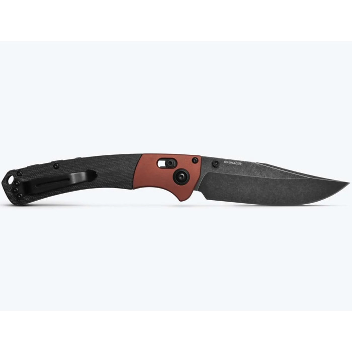 Ніж складаний Benchmade Crooked River, Burnt Copper, Black Micarta (15080BK-04)