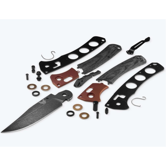 Ніж складаний Benchmade Crooked River, Burnt Copper, Black Micarta (15080BK-04)