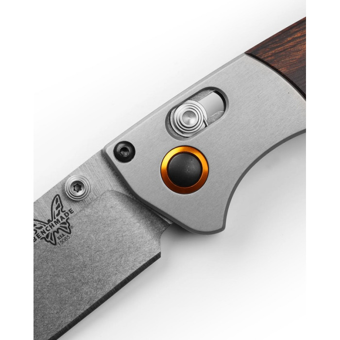 Ніж складаний Benchmade Mini Crooked River Wood (15085-2)