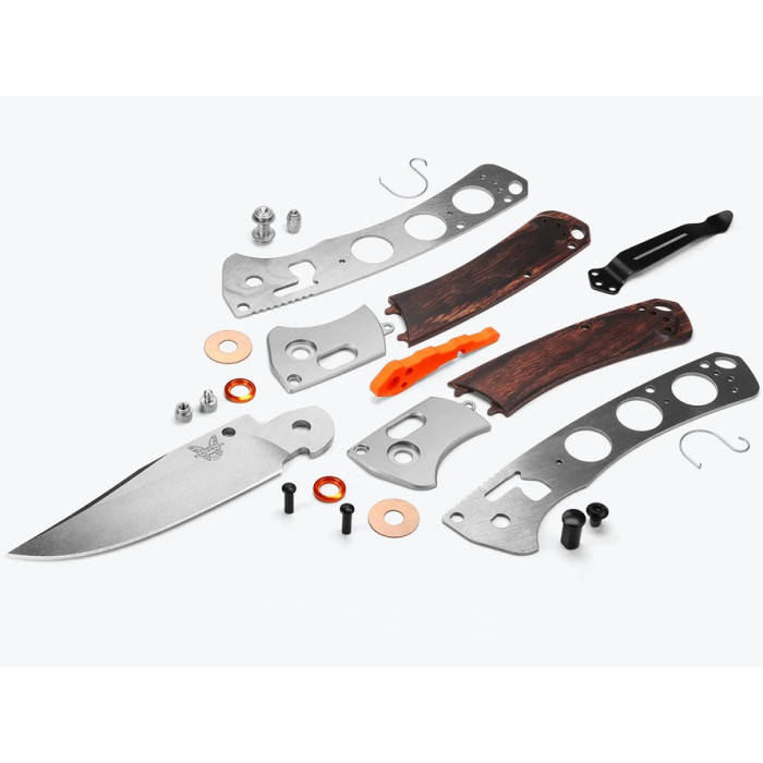 Ніж складаний Benchmade Mini Crooked River Wood (15085-2)
