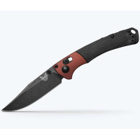 Нож складной Benchmade Mini Crooked River, Burnt Copper, Black Micarta (15085BK-04)