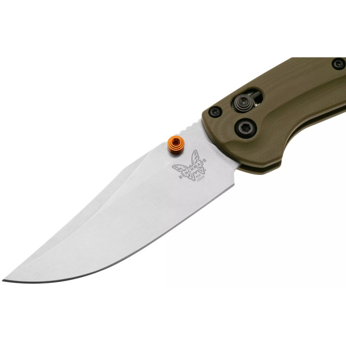 Ніж складаний Benchmade Mini Taggedout, OD Green G10 (15534)