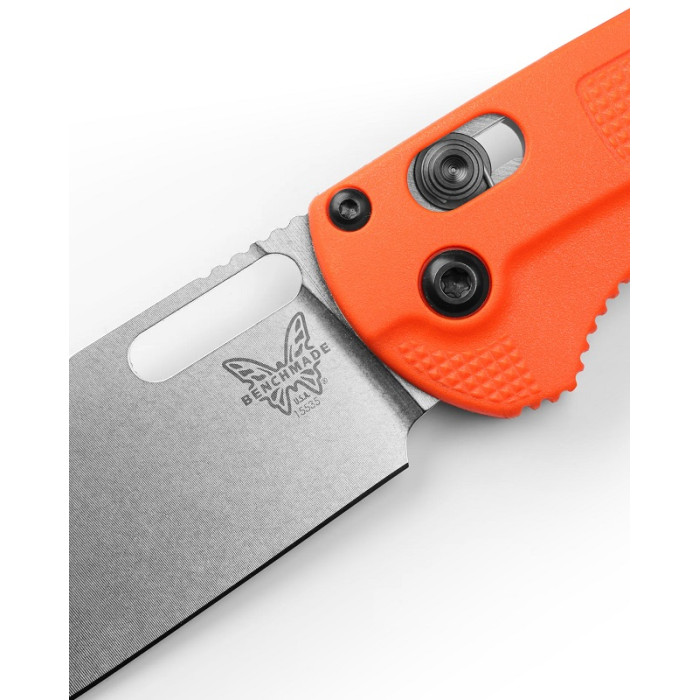Ніж складаний Benchmade Taggedout Orange Grivory (15535)