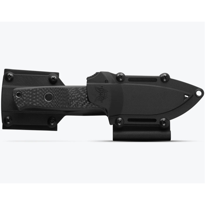 Ніж Benchmade Mini Bushcrafter, Carbon Fiber, Drop-point (165BK)