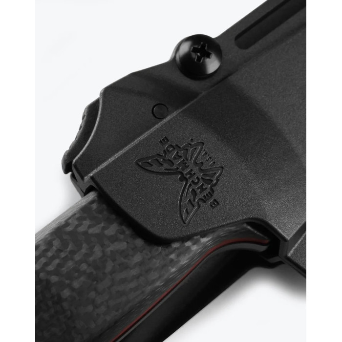 Ніж Benchmade Mini Bushcrafter, Carbon Fiber, Drop-point (165BK)