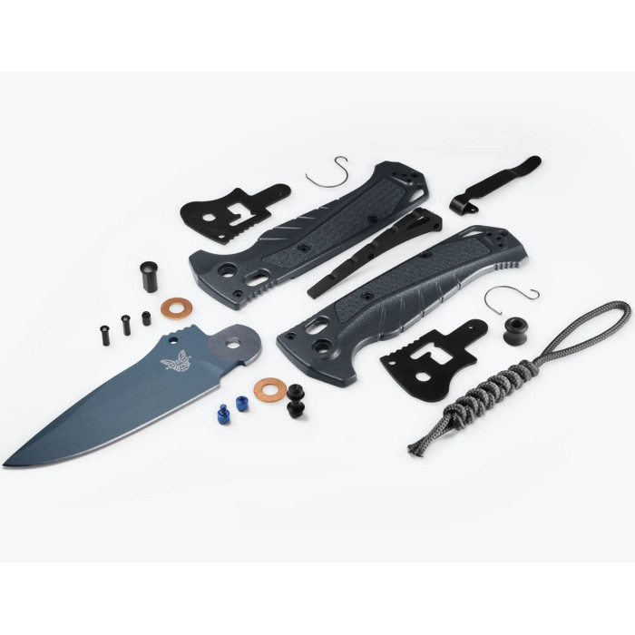 Нож складной Benchmade Adira, Tempest Gray, Drop-Point (18060BT-01)