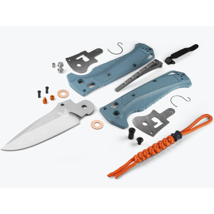 Ніж складаний Benchmade Adira, Depth Blue Grivory, Drop-point (18060)