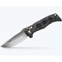 Нож складной Benchmade Mini Auto Adamas, Marbled Carbon Fiber, Drop-point (2730-03)