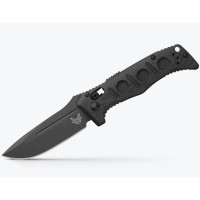 Нож складной Benchmade Mini Auto Adamas, Black G10, Drop-point (2730GY-1)