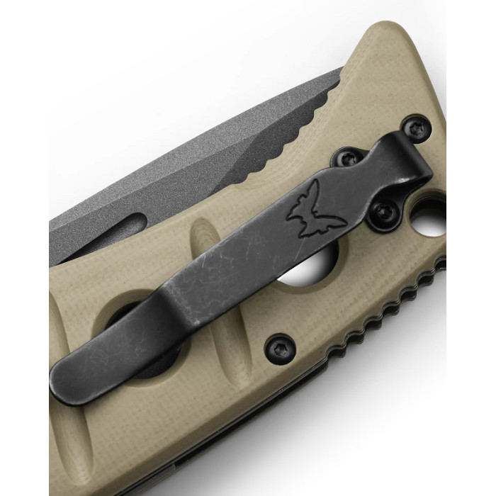 Ніж складаний Benchmade Auto Adamas Desert Tan G10 (2750GY-3)
