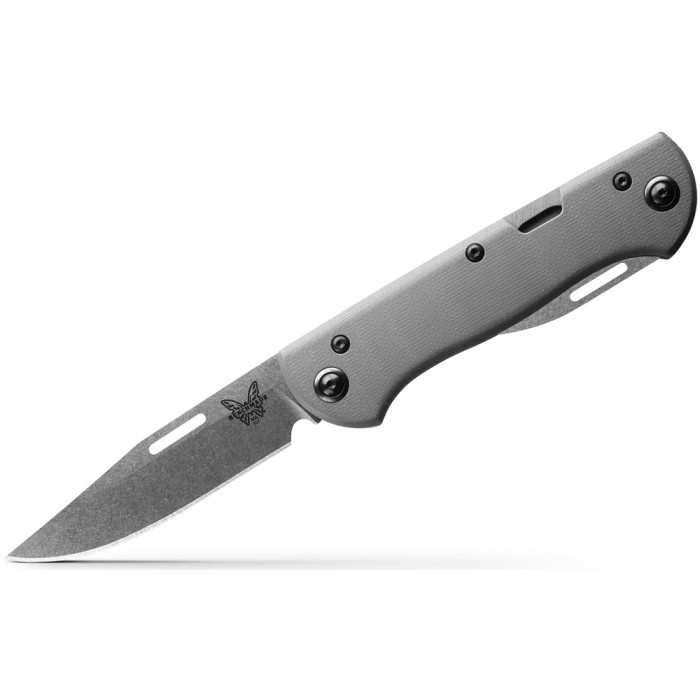 Ніж складаний Benchmade Weekender Gray G10 (317)