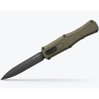Нож складной Benchmade Claymore OTF, Ranger Green Grivory, Dagger (3370GY-1)