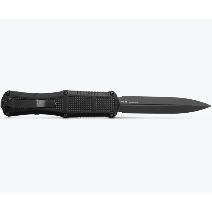 Нож складной Benchmade Claymore OTF, Black Grivory, Dagger (3370GY)