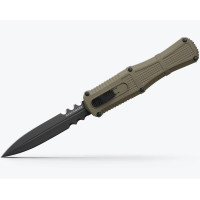 Нож складной Benchmade Claymore OTF, Ranger Green Grivory, Dagger (3370SGY-1)