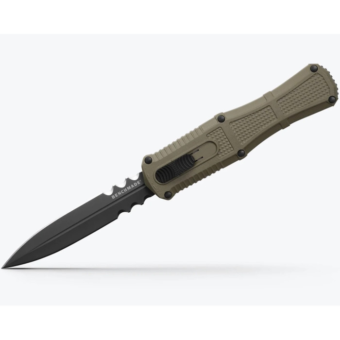 Нож складной Benchmade Claymore OTF, Ranger Green Grivory, Dagger (3370SGY-1)