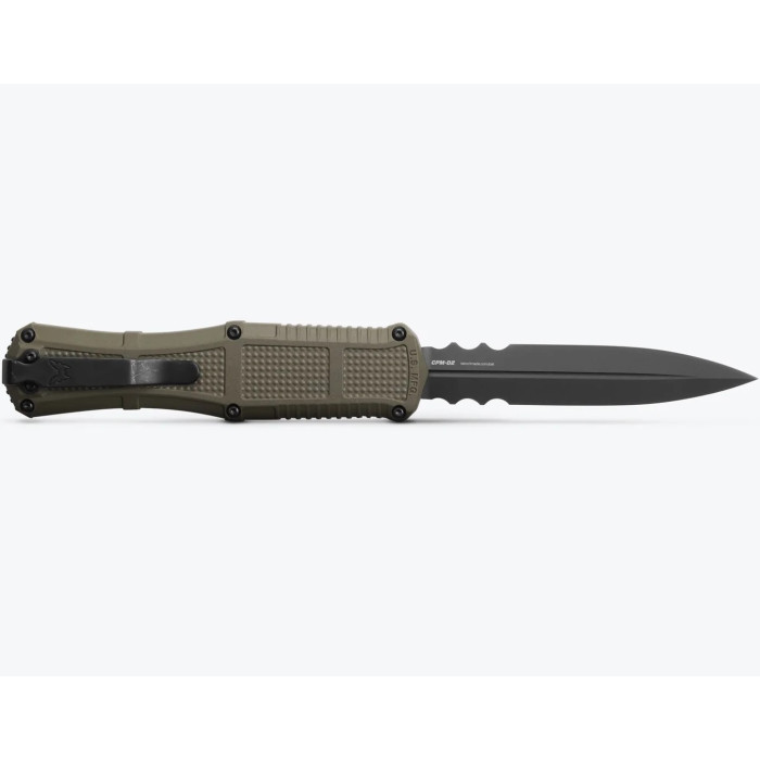 Нож складной Benchmade Claymore OTF, Ranger Green Grivory, Dagger (3370SGY-1)