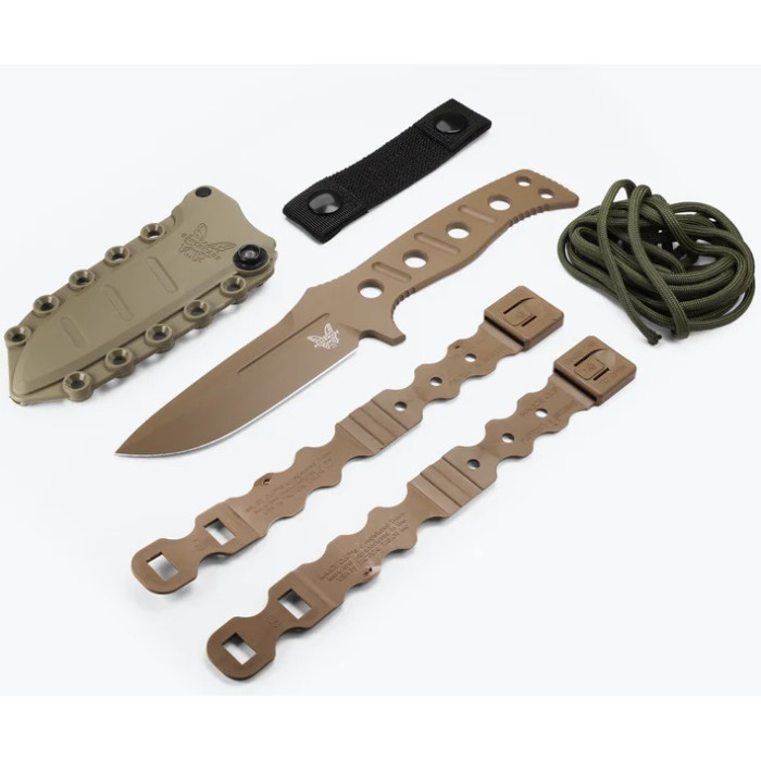 Ніж Benchmade Fixed Adamas, Flat Earth (375FE-1)