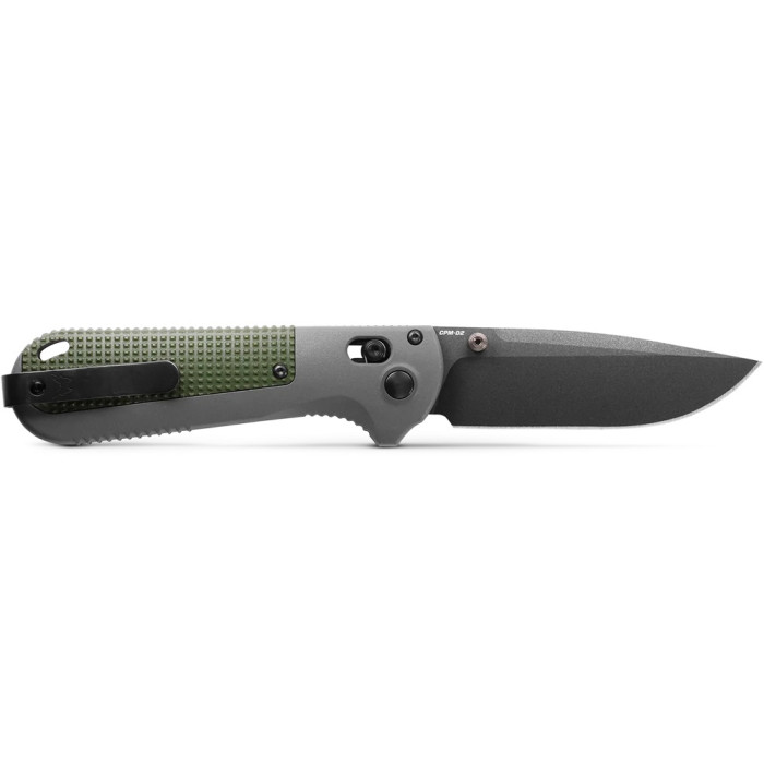 Ніж складаний Benchmade Redoubt Gray & Green Grivory (430BK)