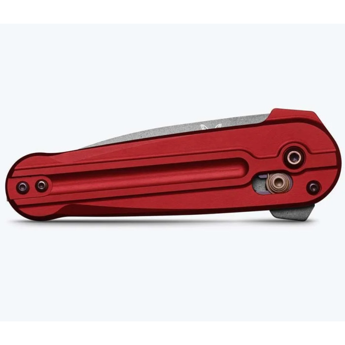 Ніж складаний Benchmade Lowden, Phoenix Red Aluminum (491GY-01)