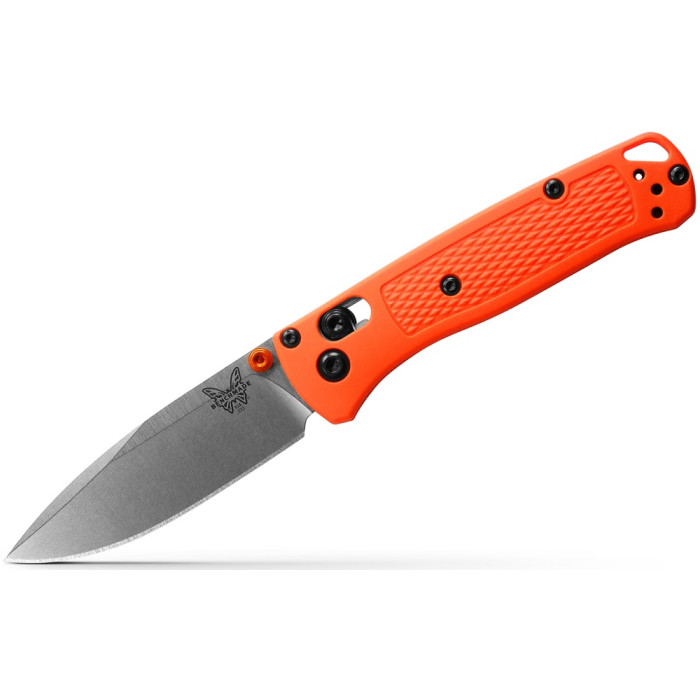 Ніж складаний Benchmade Mini Bugout Orange Grivory (533)