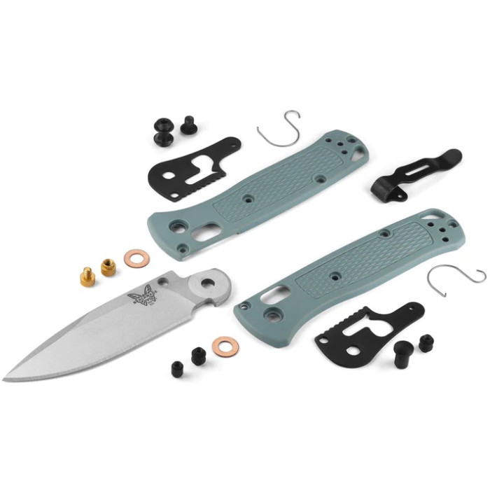 Ніж складаний Benchmade Mini Bugout, Sage Green Grivory (533SL-07)