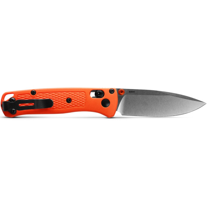 Ніж складаний Benchmade Mini Bugout Orange Grivory (533)