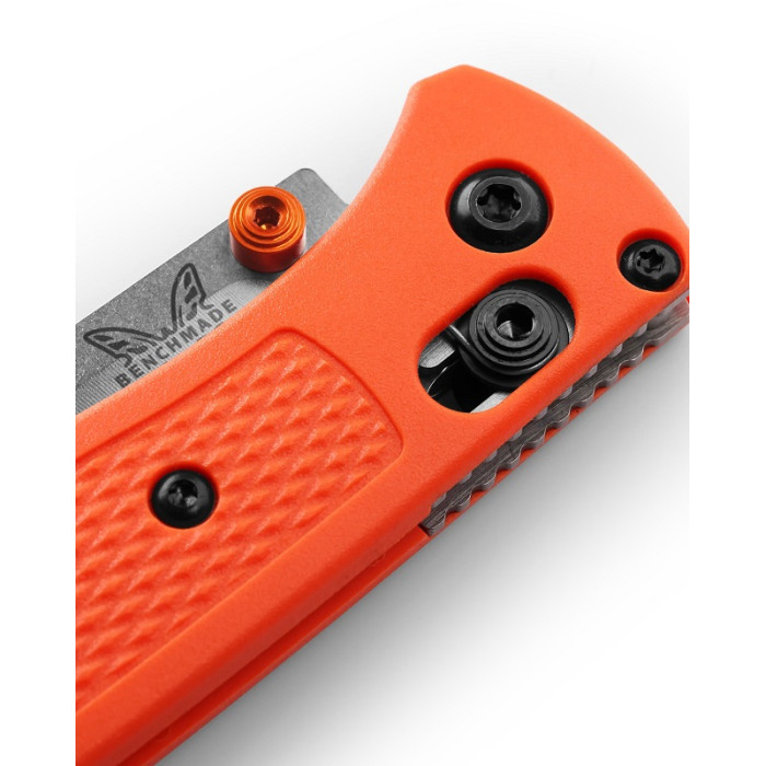 Ніж складаний Benchmade Mini Bugout Orange Grivory (533)