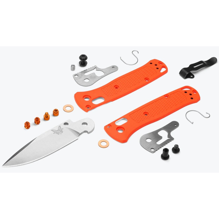 Ніж складаний Benchmade Mini Bugout Orange Grivory (533)