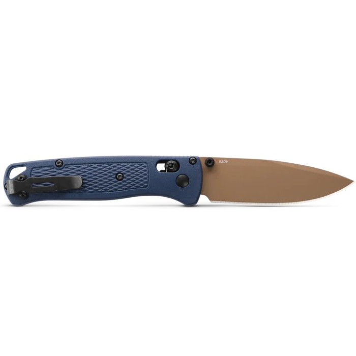 Ніж складаний Benchmade Bugout Crater Blue Grivory (535FE-05)