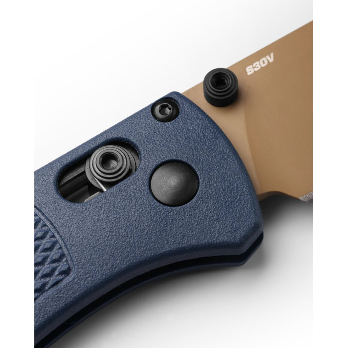 Ніж складаний Benchmade Bugout Crater Blue Grivory (535FE-05)