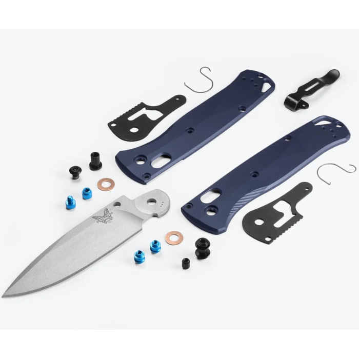 Ніж складаний Benchmade Bugout, Crater Blue, Drop-point (535SL-13)