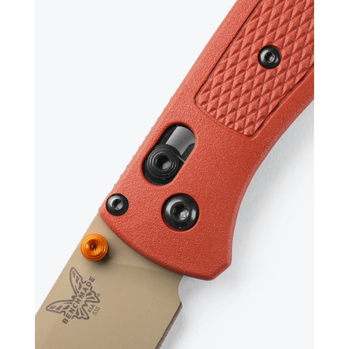 Ніж складаний Benchmade Bugout, Rust Orange Grivory (535TN-10)