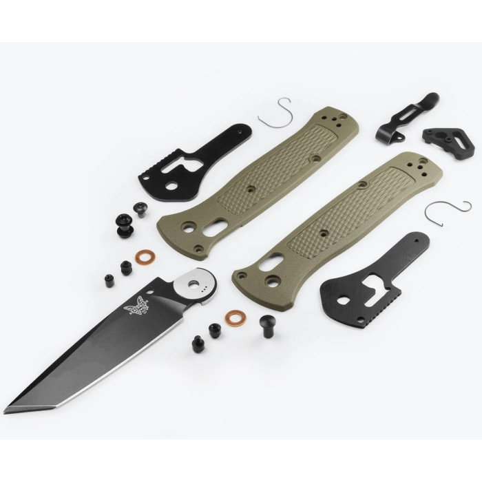 Ніж складаний Benchmade Bailout, Ranger Green, Tanto (537BK-06)