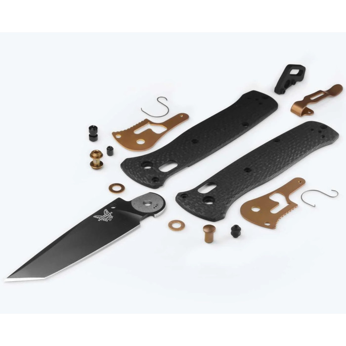 Ніж складаний Benchmade Bailout, Carbon Fiber, BK Tanto (537BK-10)